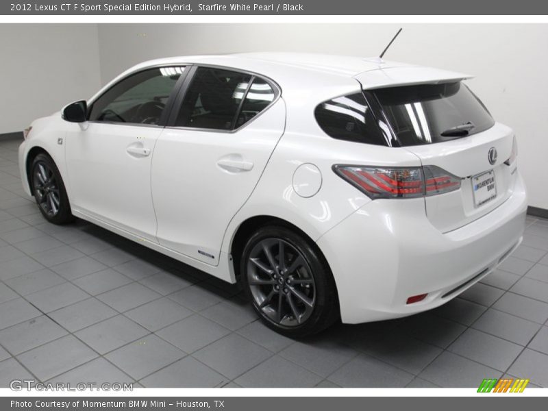 Starfire White Pearl / Black 2012 Lexus CT F Sport Special Edition Hybrid