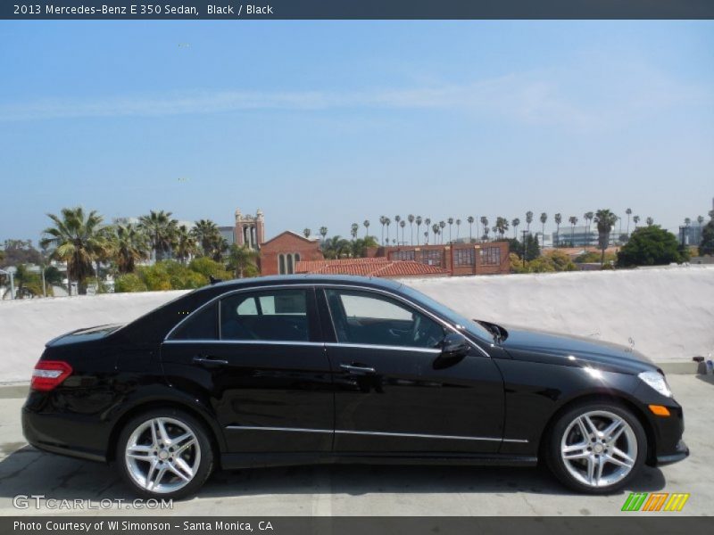 Black / Black 2013 Mercedes-Benz E 350 Sedan