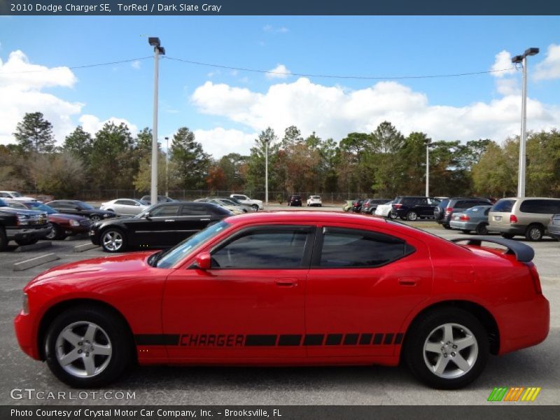 TorRed / Dark Slate Gray 2010 Dodge Charger SE