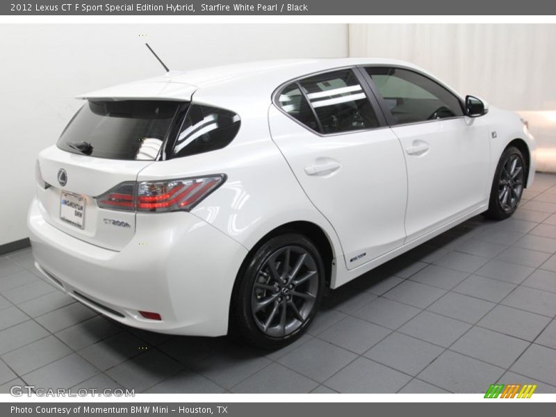 Starfire White Pearl / Black 2012 Lexus CT F Sport Special Edition Hybrid