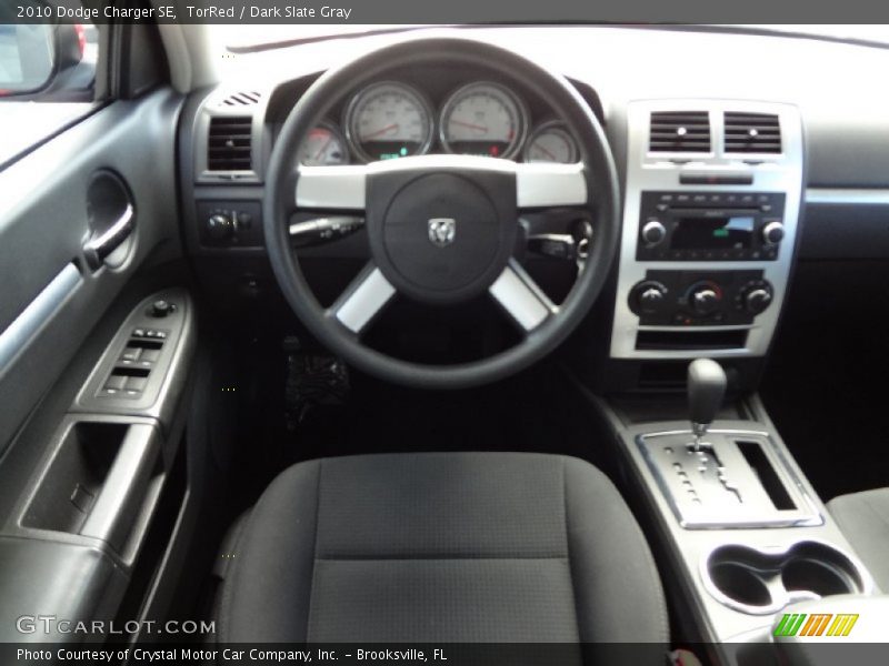 TorRed / Dark Slate Gray 2010 Dodge Charger SE