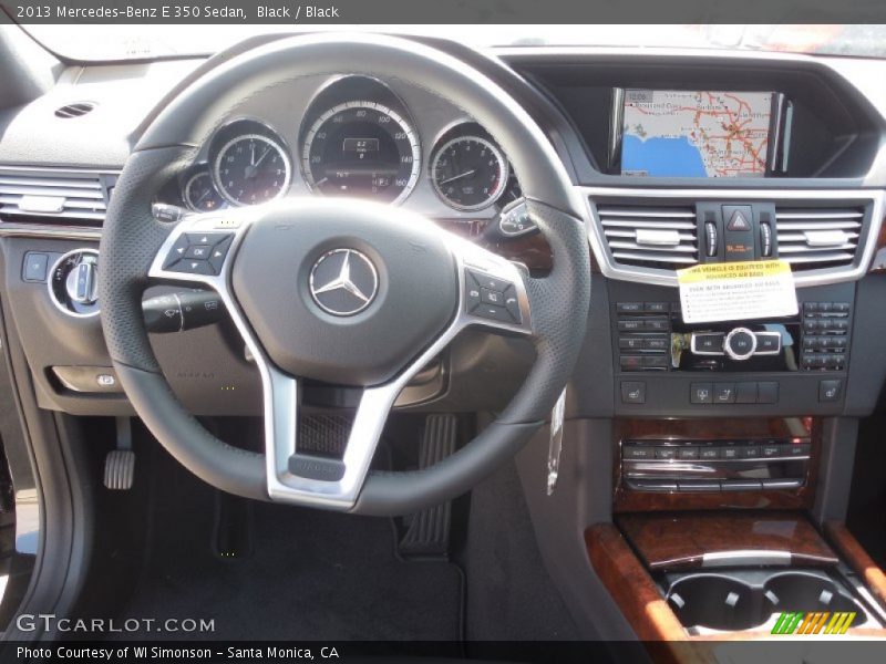 Black / Black 2013 Mercedes-Benz E 350 Sedan