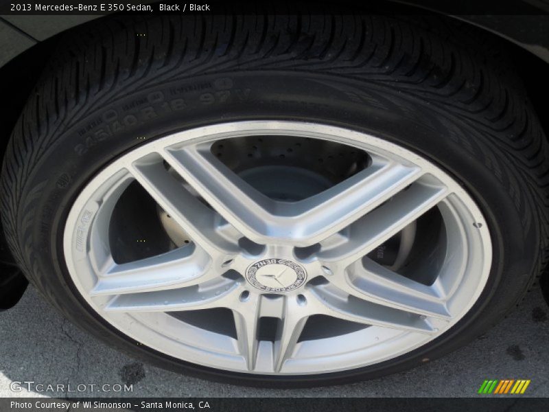 Black / Black 2013 Mercedes-Benz E 350 Sedan