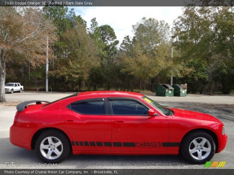 TorRed / Dark Slate Gray 2010 Dodge Charger SE