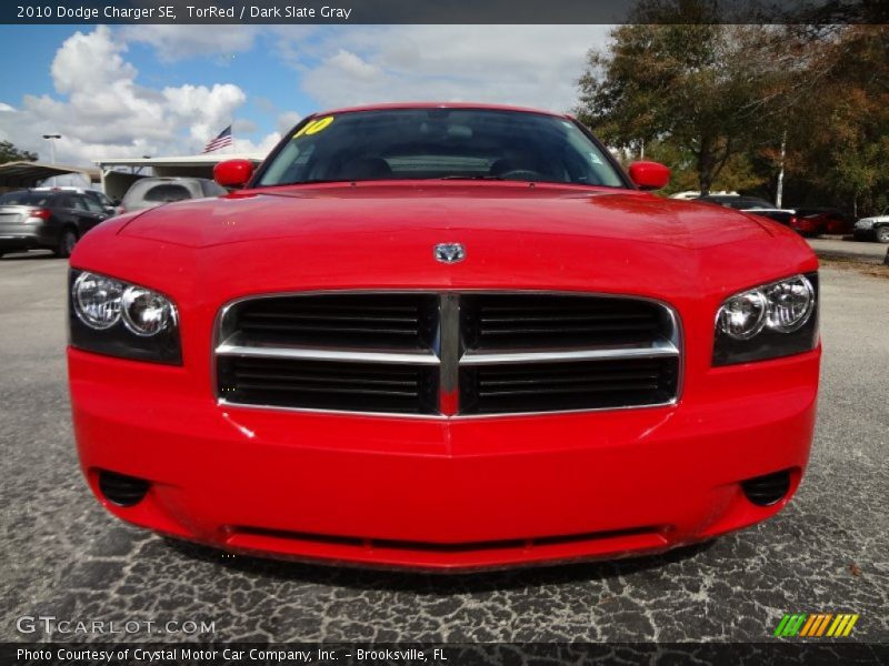 TorRed / Dark Slate Gray 2010 Dodge Charger SE