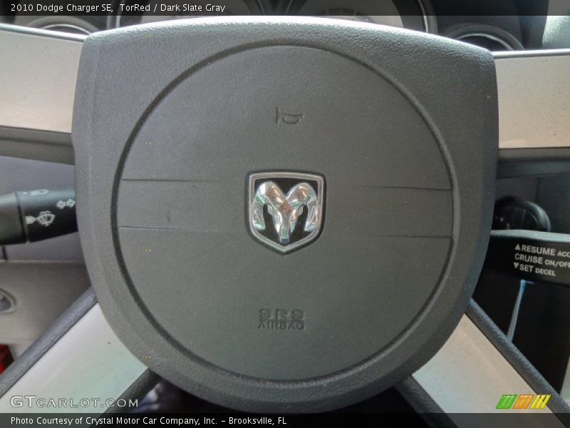 TorRed / Dark Slate Gray 2010 Dodge Charger SE