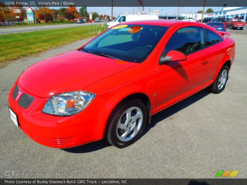 Victory Red / Ebony 2008 Pontiac G5