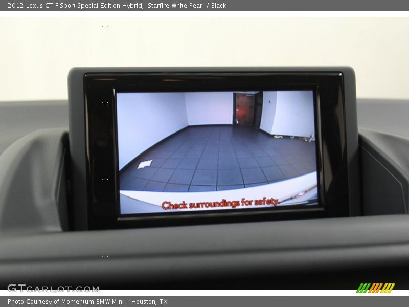 Starfire White Pearl / Black 2012 Lexus CT F Sport Special Edition Hybrid