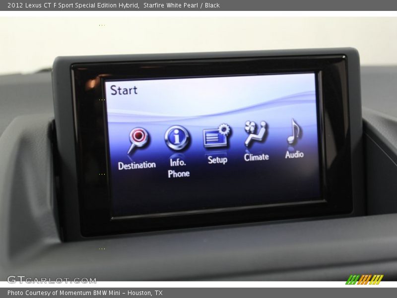 Starfire White Pearl / Black 2012 Lexus CT F Sport Special Edition Hybrid