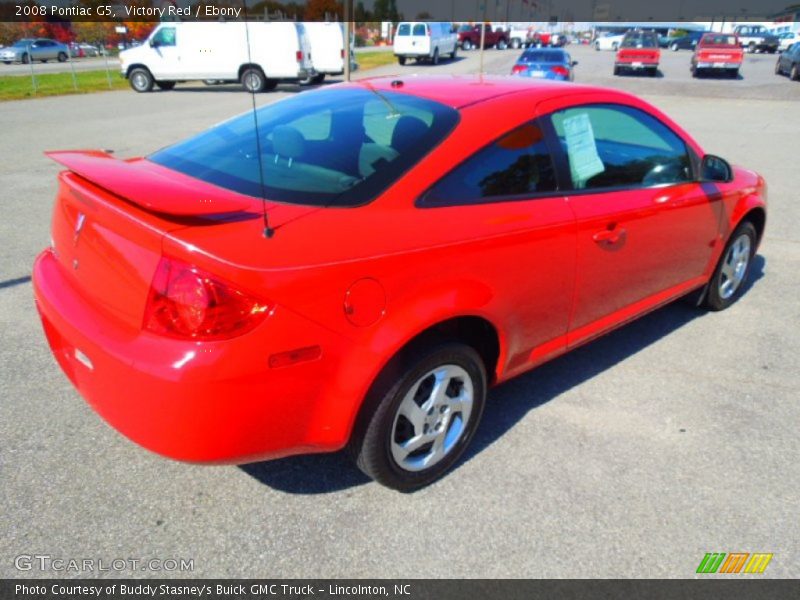 Victory Red / Ebony 2008 Pontiac G5