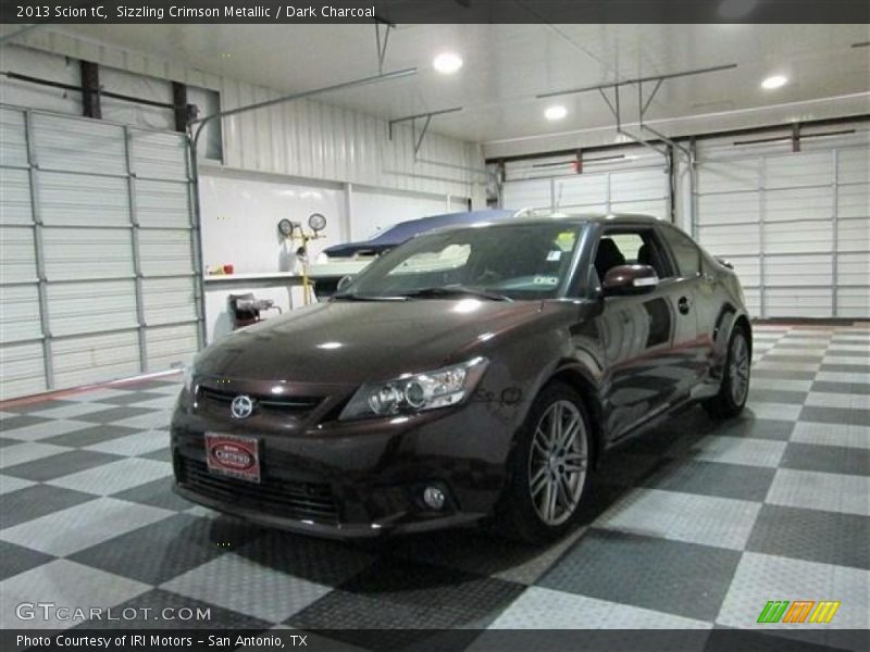 Sizzling Crimson Metallic / Dark Charcoal 2013 Scion tC