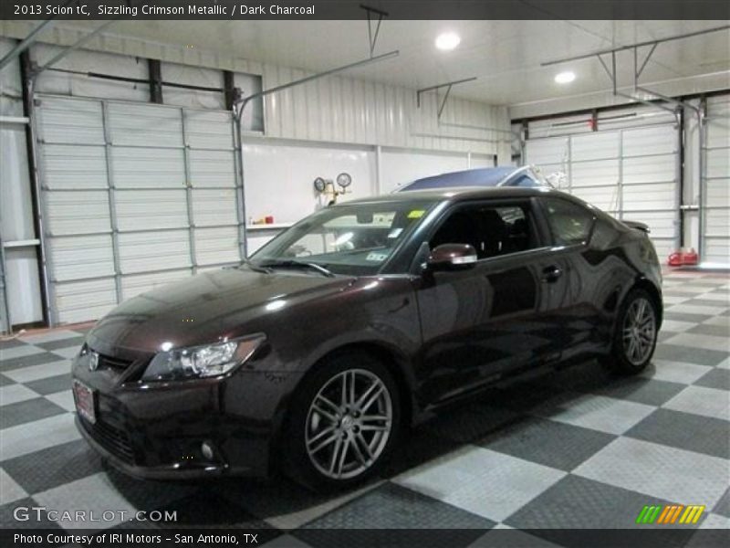 Sizzling Crimson Metallic / Dark Charcoal 2013 Scion tC