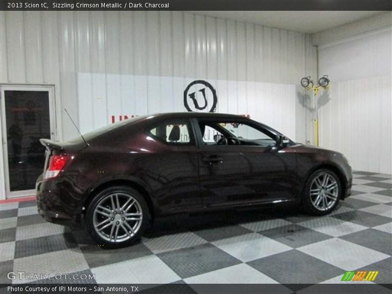 Sizzling Crimson Metallic / Dark Charcoal 2013 Scion tC