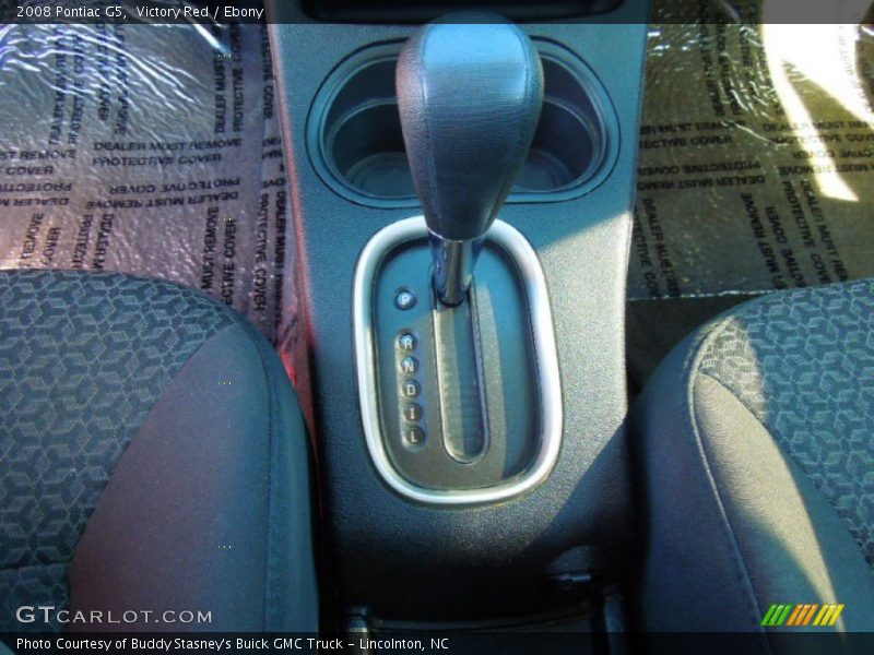 Victory Red / Ebony 2008 Pontiac G5