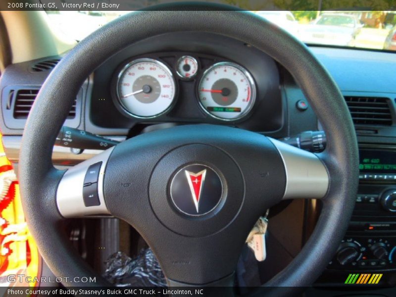 Victory Red / Ebony 2008 Pontiac G5