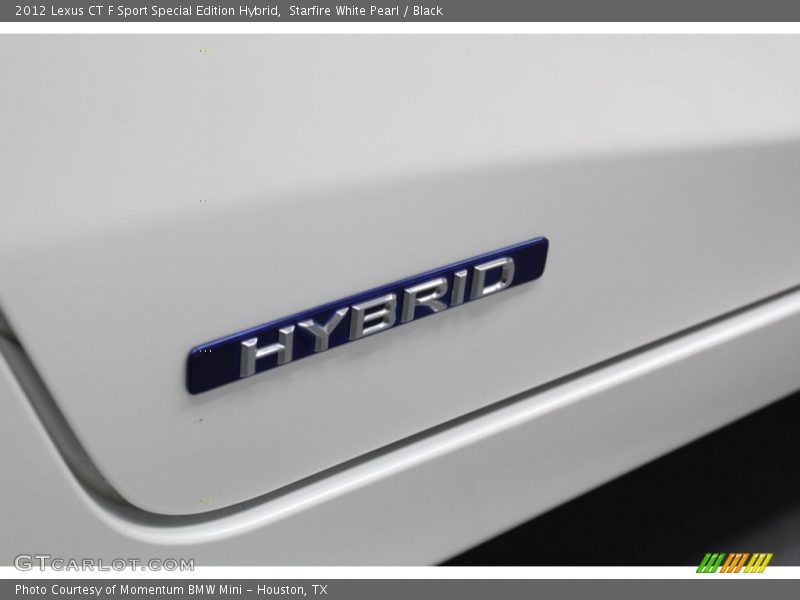 Hybrid - 2012 Lexus CT F Sport Special Edition Hybrid