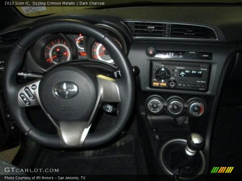 Sizzling Crimson Metallic / Dark Charcoal 2013 Scion tC