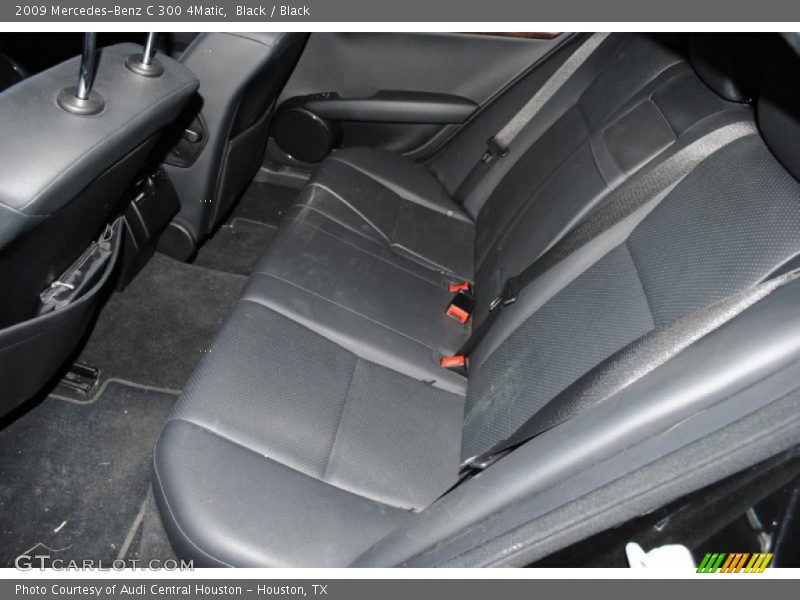 Black / Black 2009 Mercedes-Benz C 300 4Matic
