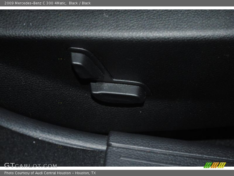 Black / Black 2009 Mercedes-Benz C 300 4Matic