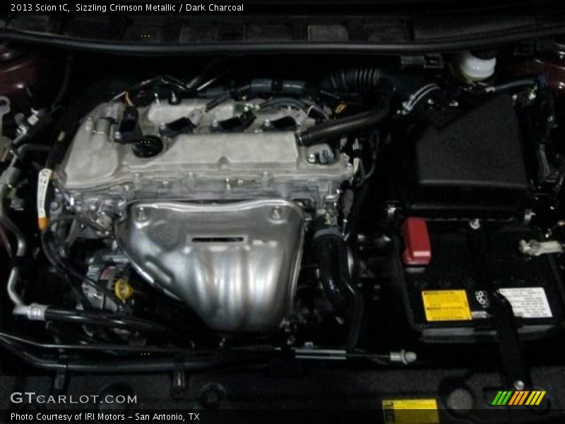 Sizzling Crimson Metallic / Dark Charcoal 2013 Scion tC
