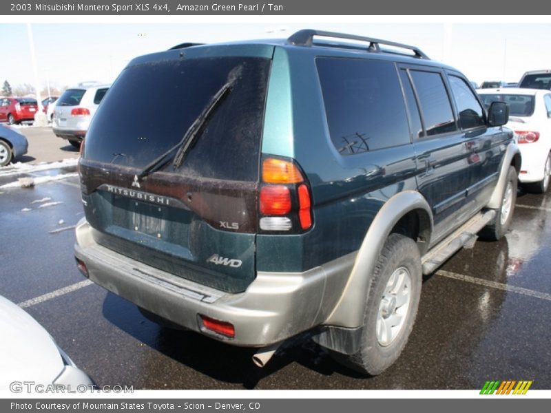  2003 Montero Sport XLS 4x4 Amazon Green Pearl