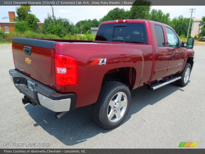  2013 Silverado 2500HD LT Extended Cab 4x4 Deep Ruby Metallic