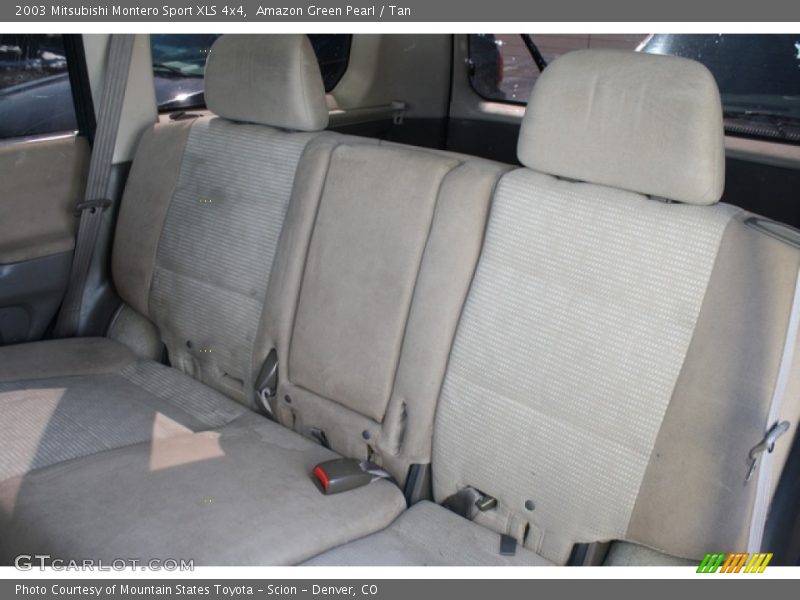 Amazon Green Pearl / Tan 2003 Mitsubishi Montero Sport XLS 4x4
