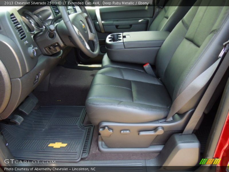  2013 Silverado 2500HD LT Extended Cab 4x4 Ebony Interior