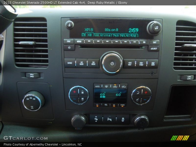 Controls of 2013 Silverado 2500HD LT Extended Cab 4x4