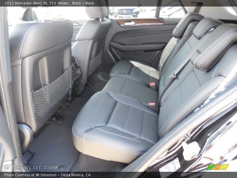 Black / Black 2013 Mercedes-Benz ML 350 4Matic