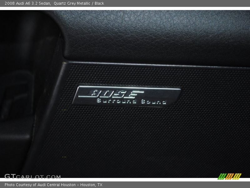 Quartz Grey Metallic / Black 2008 Audi A6 3.2 Sedan