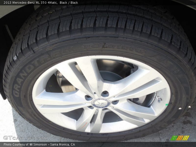 Black / Black 2013 Mercedes-Benz ML 350 4Matic