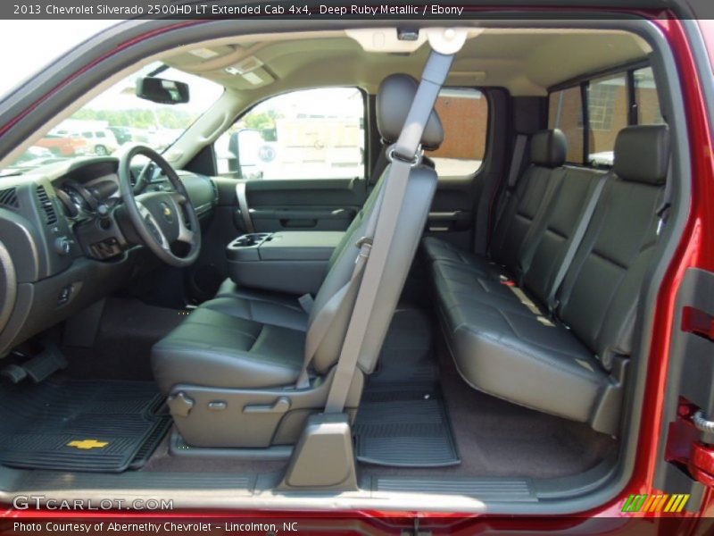  2013 Silverado 2500HD LT Extended Cab 4x4 Ebony Interior