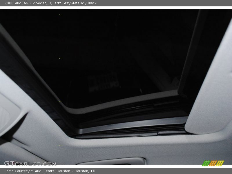 Quartz Grey Metallic / Black 2008 Audi A6 3.2 Sedan