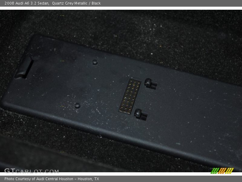 Quartz Grey Metallic / Black 2008 Audi A6 3.2 Sedan