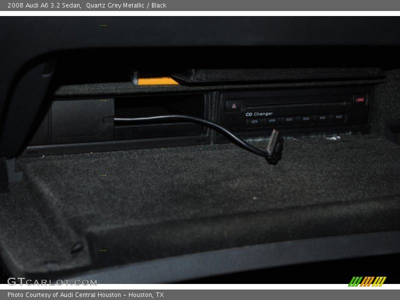 Quartz Grey Metallic / Black 2008 Audi A6 3.2 Sedan