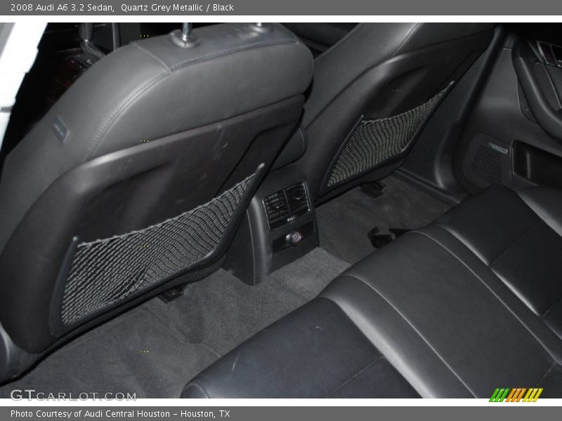 Quartz Grey Metallic / Black 2008 Audi A6 3.2 Sedan