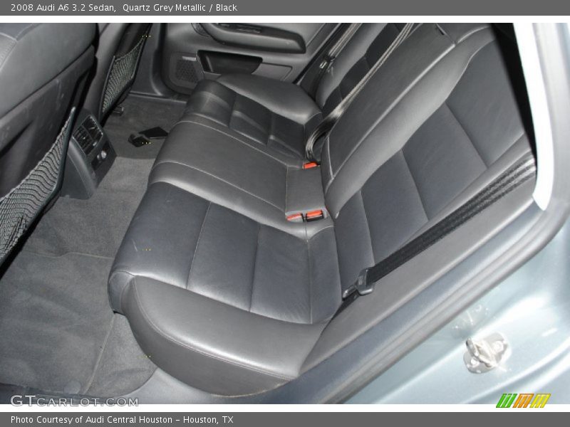 Quartz Grey Metallic / Black 2008 Audi A6 3.2 Sedan