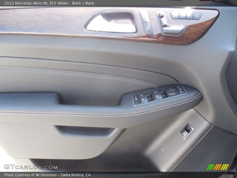 Black / Black 2013 Mercedes-Benz ML 350 4Matic