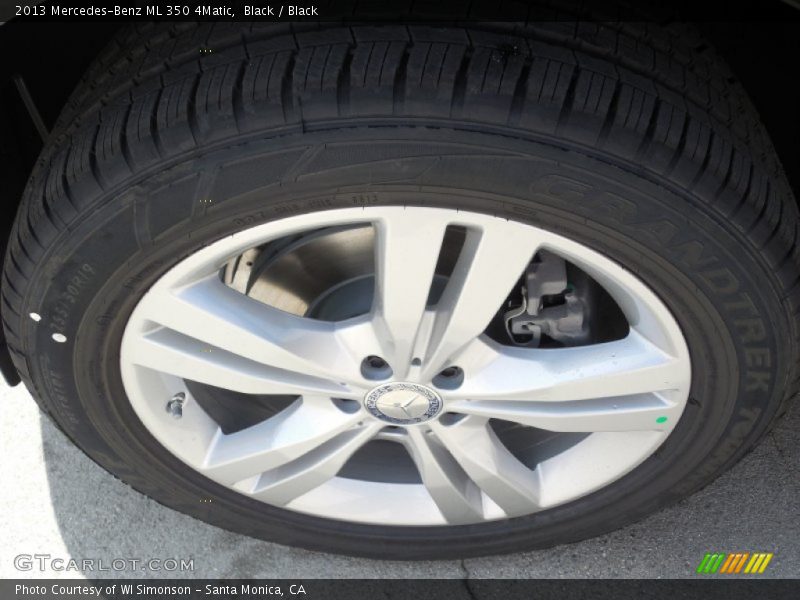 Black / Black 2013 Mercedes-Benz ML 350 4Matic