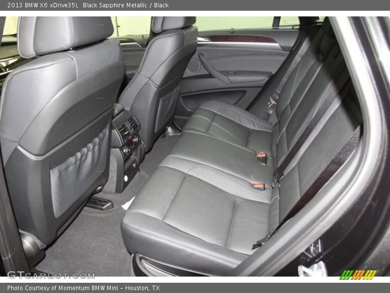 Black Sapphire Metallic / Black 2013 BMW X6 xDrive35i