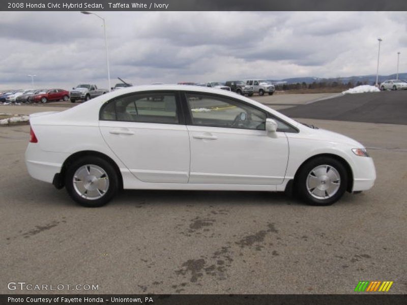 Taffeta White / Ivory 2008 Honda Civic Hybrid Sedan