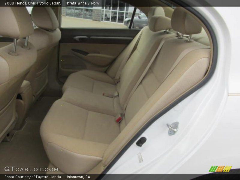 Taffeta White / Ivory 2008 Honda Civic Hybrid Sedan