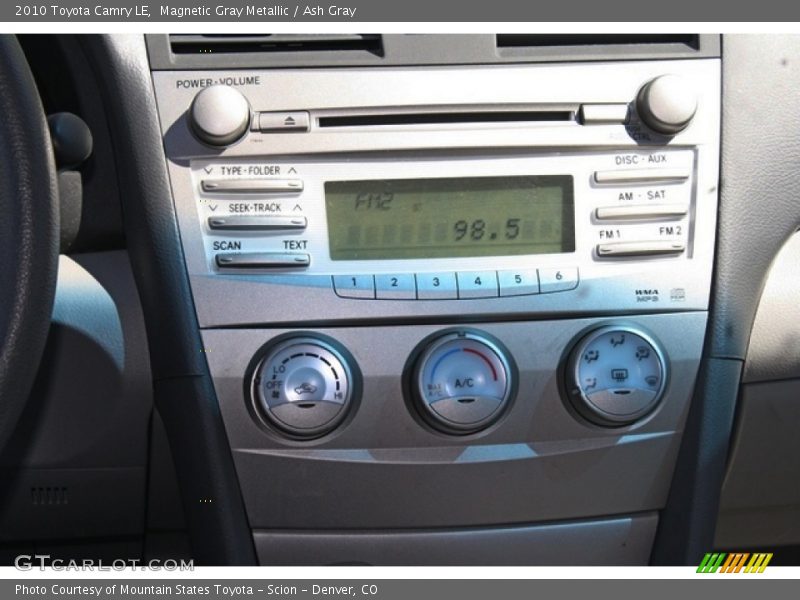 Magnetic Gray Metallic / Ash Gray 2010 Toyota Camry LE