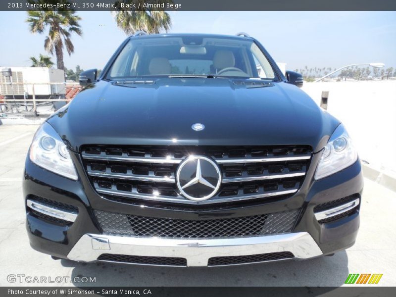 Black / Almond Beige 2013 Mercedes-Benz ML 350 4Matic