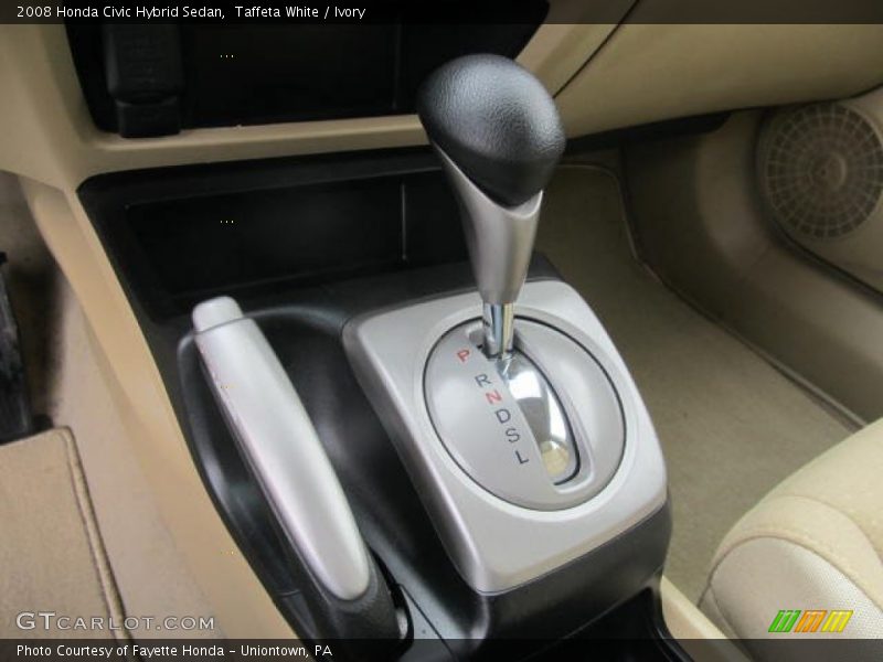 Taffeta White / Ivory 2008 Honda Civic Hybrid Sedan