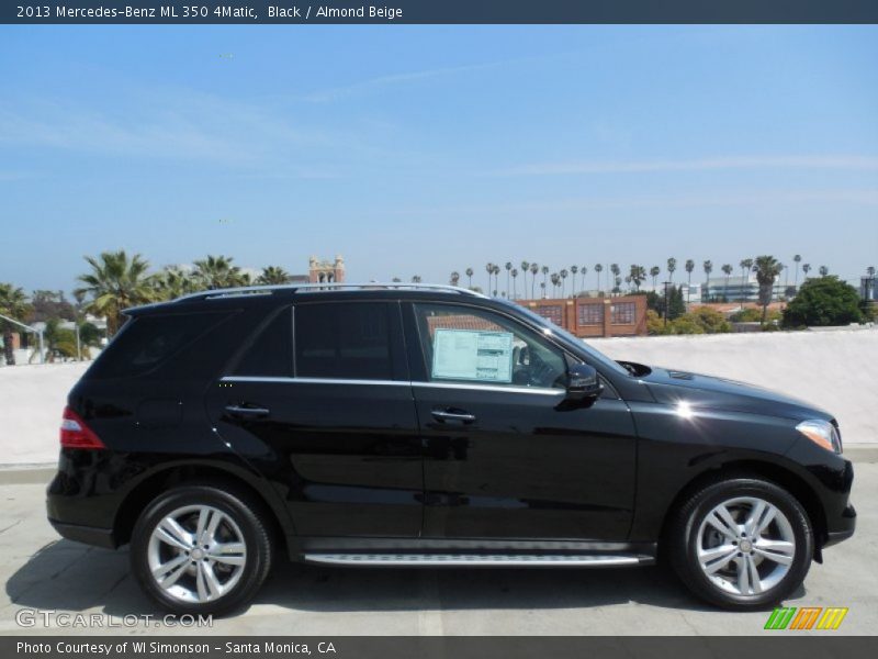 Black / Almond Beige 2013 Mercedes-Benz ML 350 4Matic