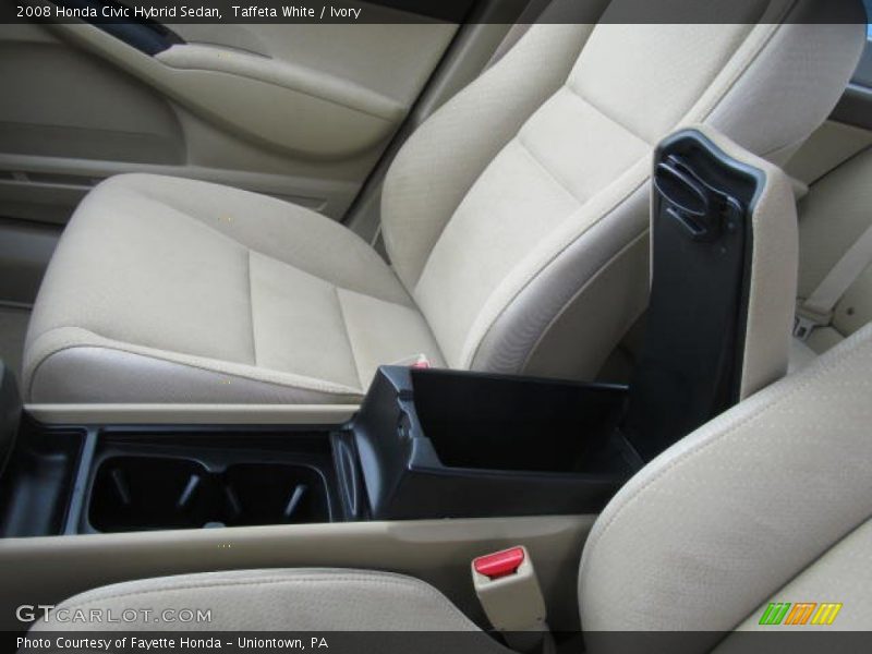 Taffeta White / Ivory 2008 Honda Civic Hybrid Sedan
