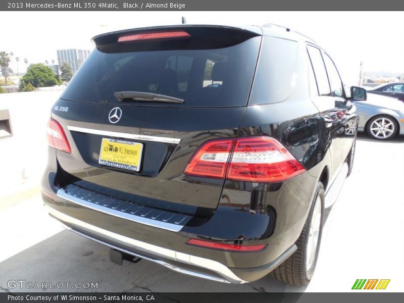 Black / Almond Beige 2013 Mercedes-Benz ML 350 4Matic