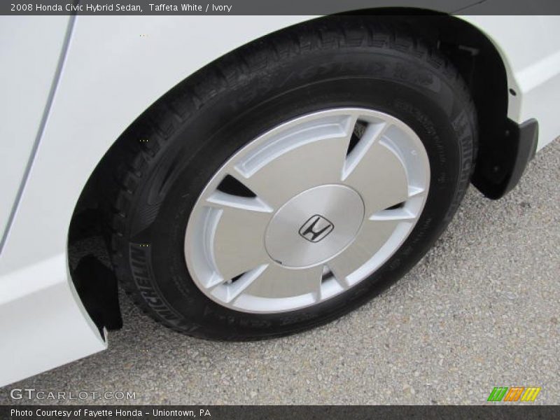 Taffeta White / Ivory 2008 Honda Civic Hybrid Sedan